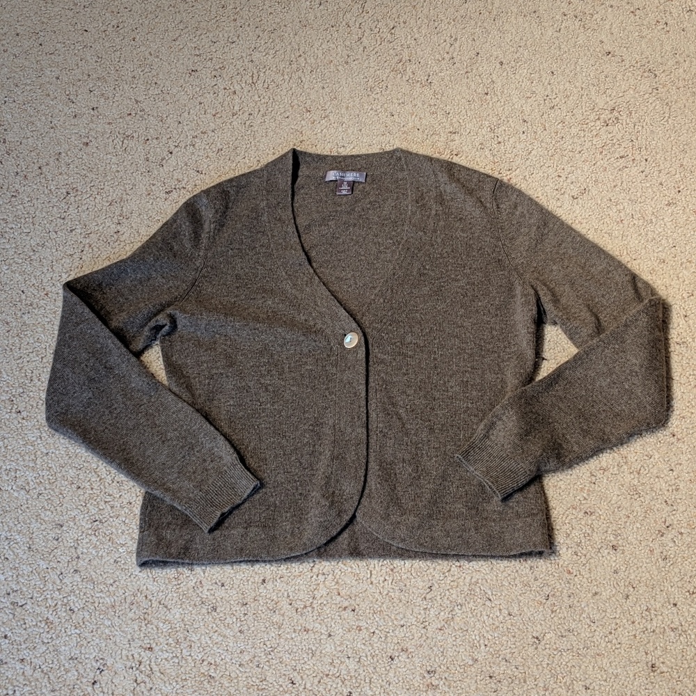 Charter Club cashmere cardigan